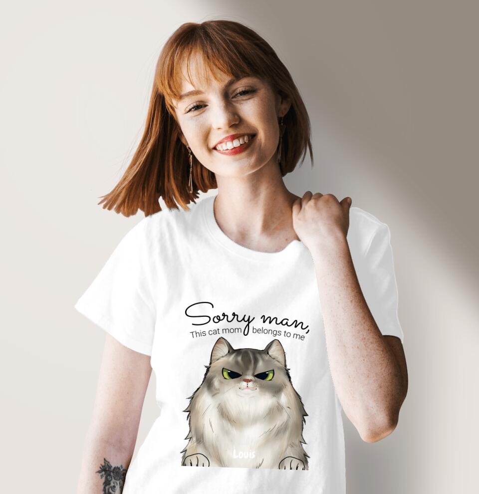 Cat Mom T-shirt For Mother's Day