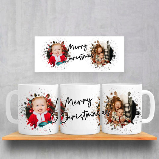 Family Photos - Personalize Mug for Christmas