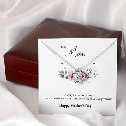 Personalized Necklace Message Card