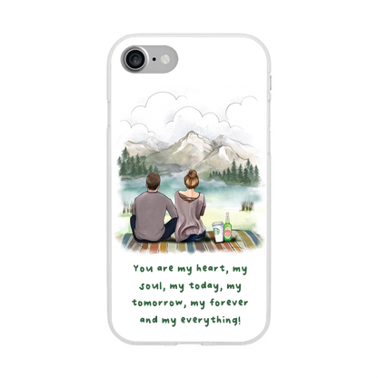 Couple chilling - Phone Case