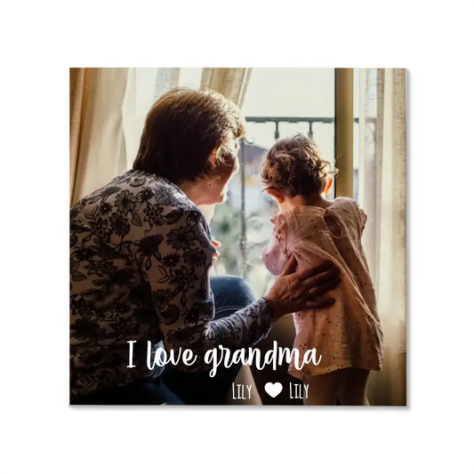 Grandmother's Canvas - Upload photo