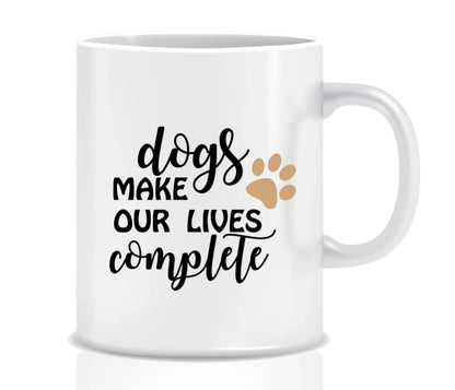 Woman & Dogs - Personalized Mug