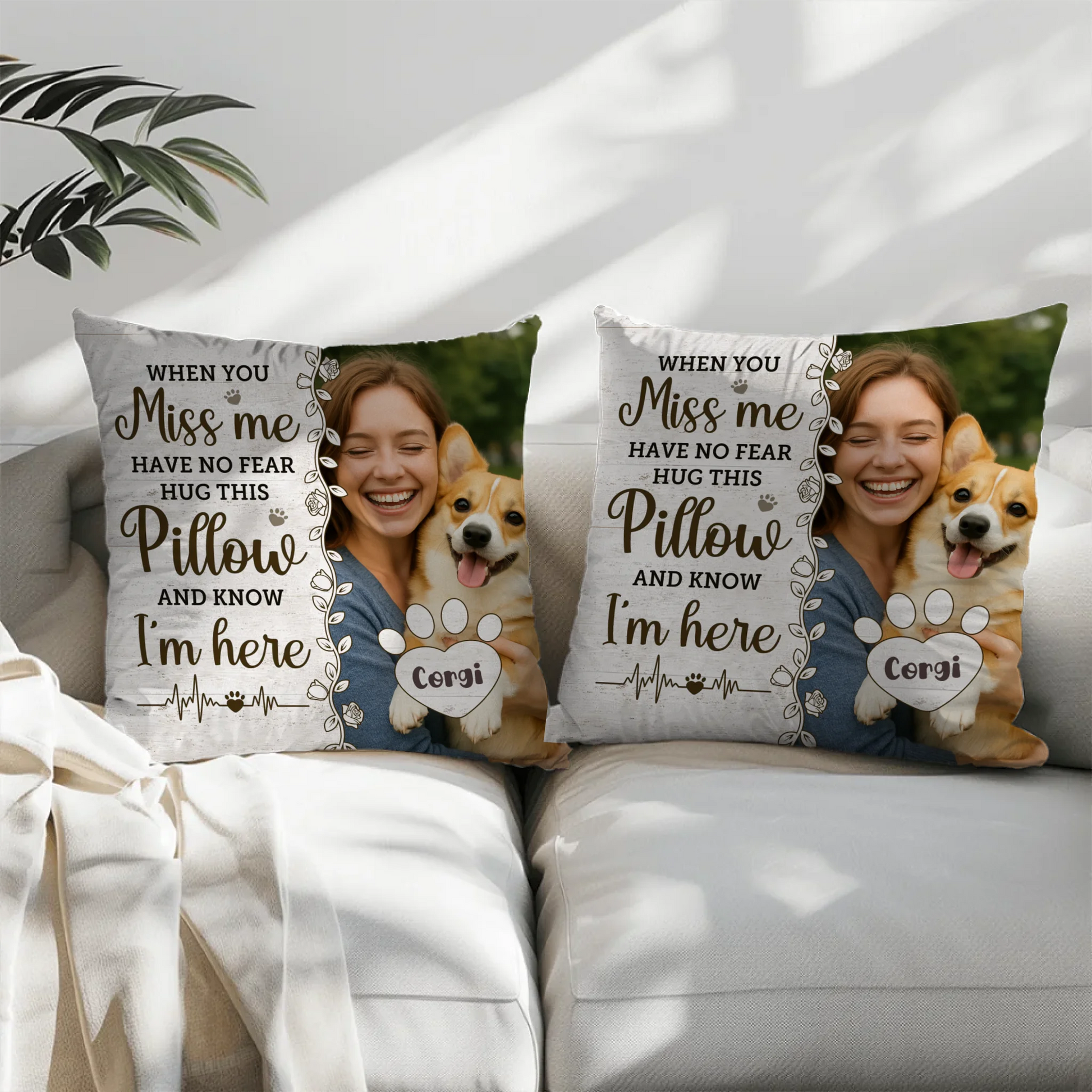 Pillow - Square - all color - 2pcs