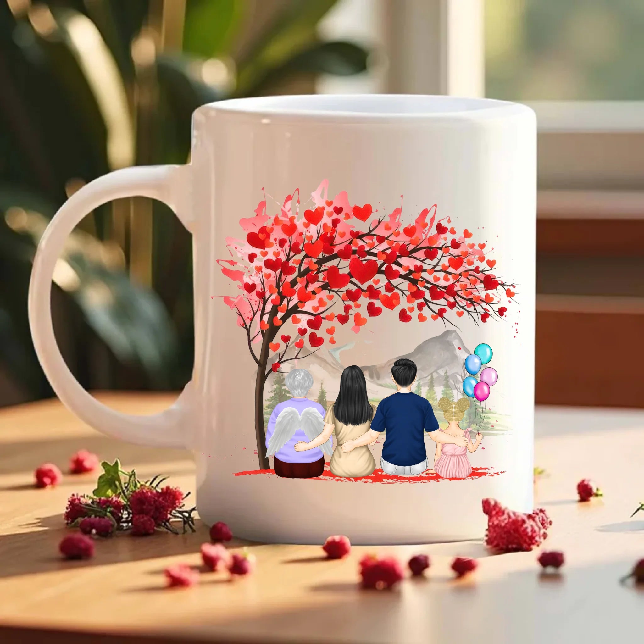 TIB Free Design - Personalized Mug, Grandma and Children – teeinblue