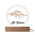 Acrylic Circle LED 1