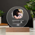 Acrylic Circle LED 3