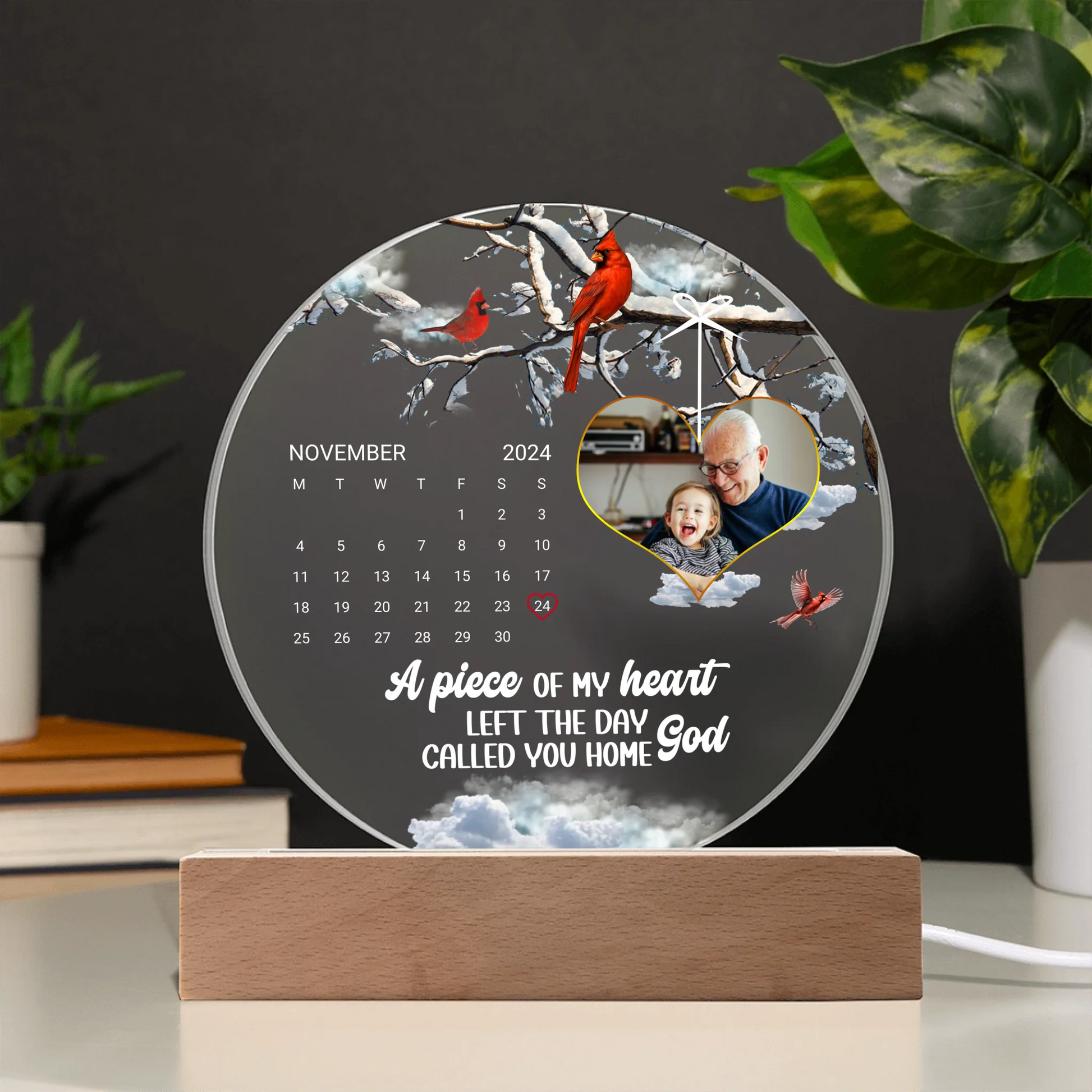 Acrylic Circle LED 3