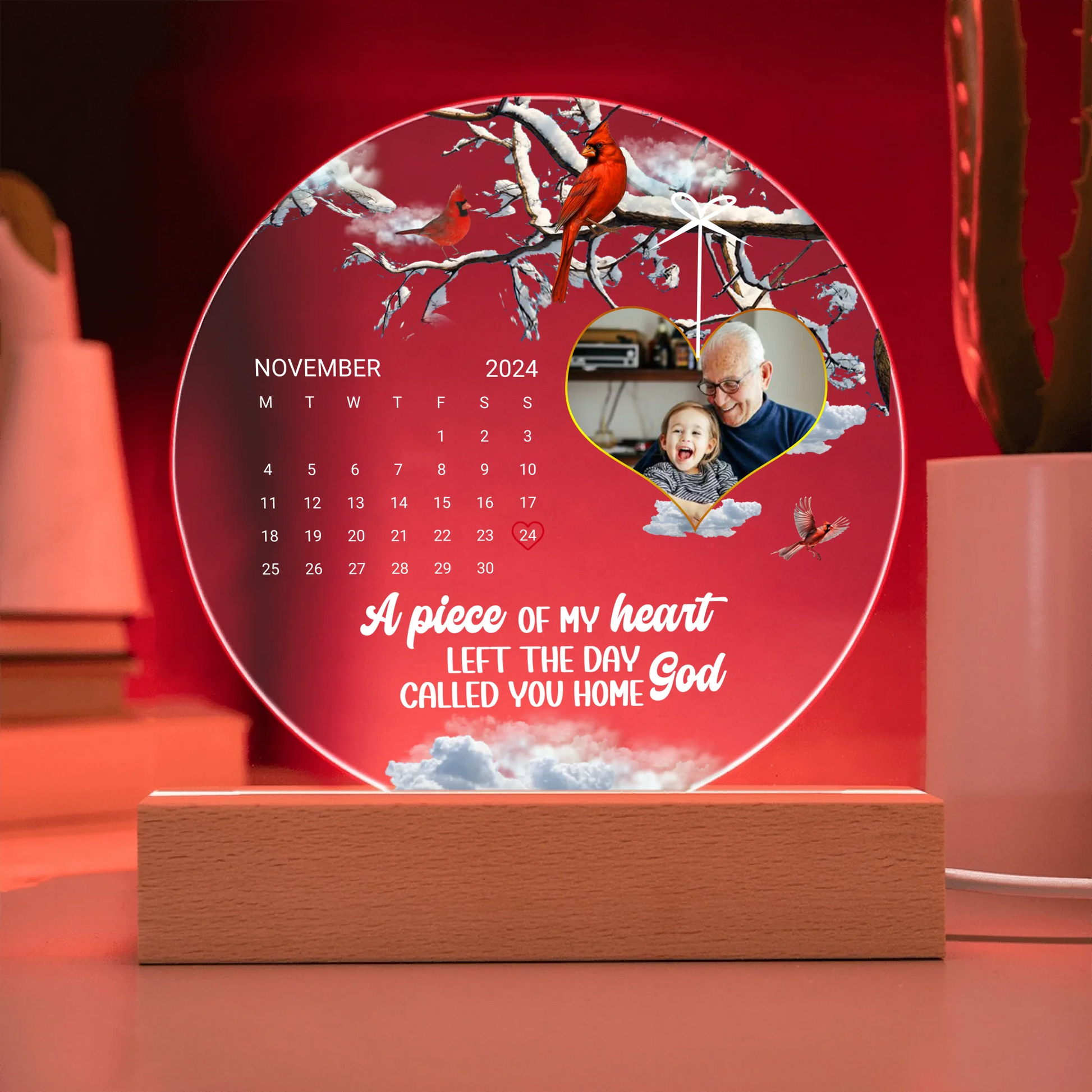 Acrylic Circle LED 13