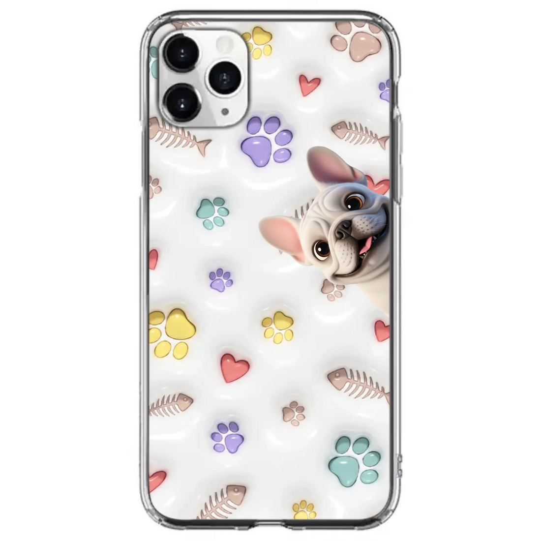 TIB Free Design - 3D personalize | Phone Case | 3D Cats | 3D Dogs