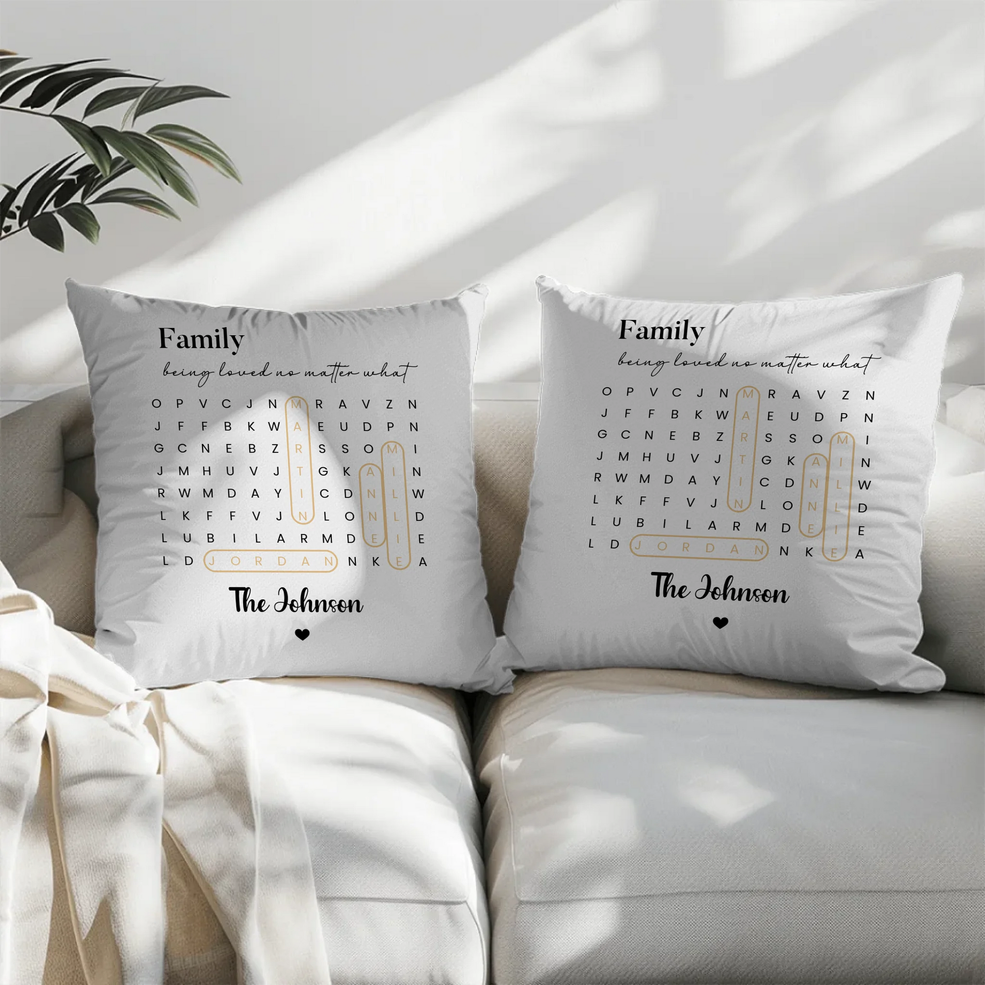 Pillow - Square - all color - 2pcs