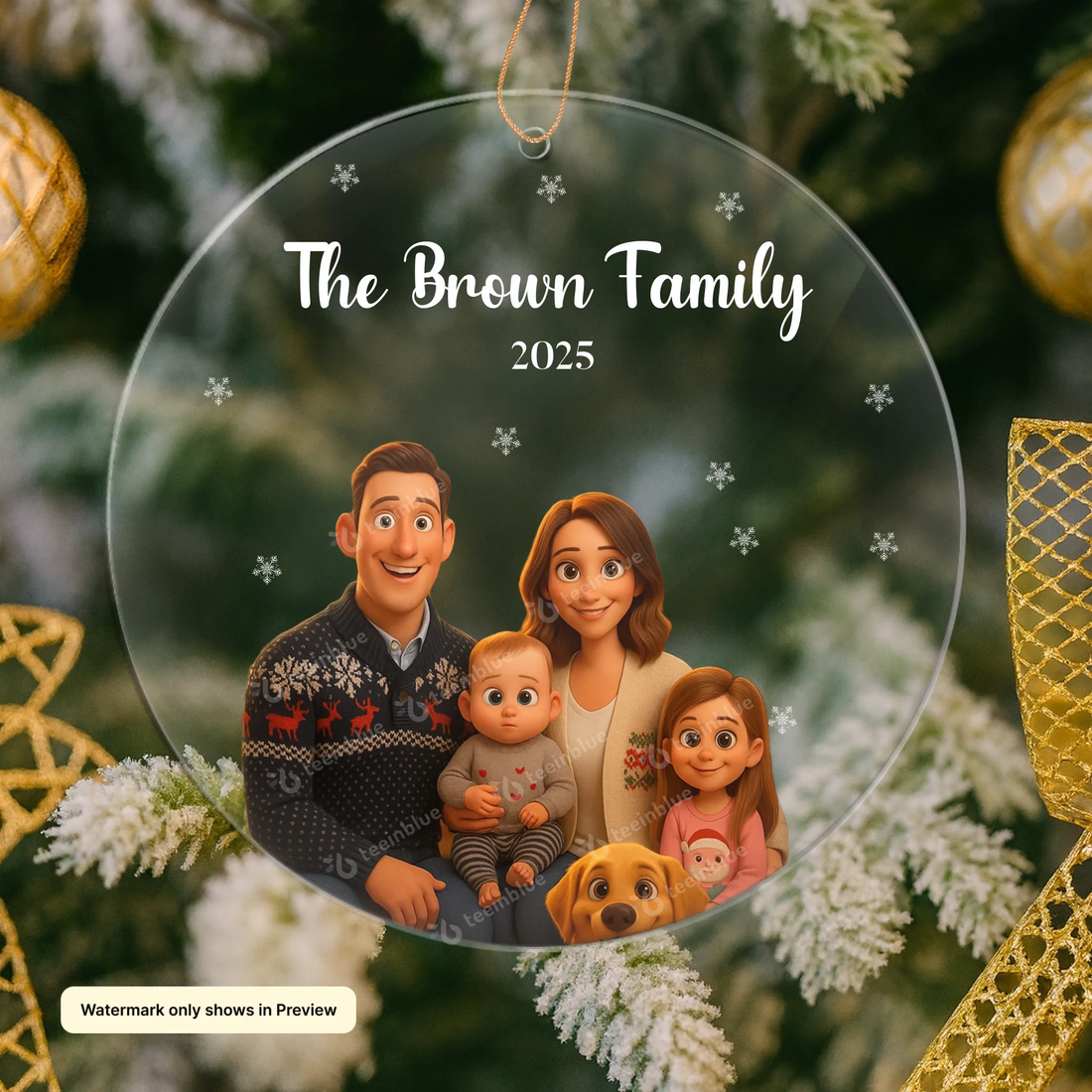 TIB Free Design - Gen AI Family Photo - Christmas