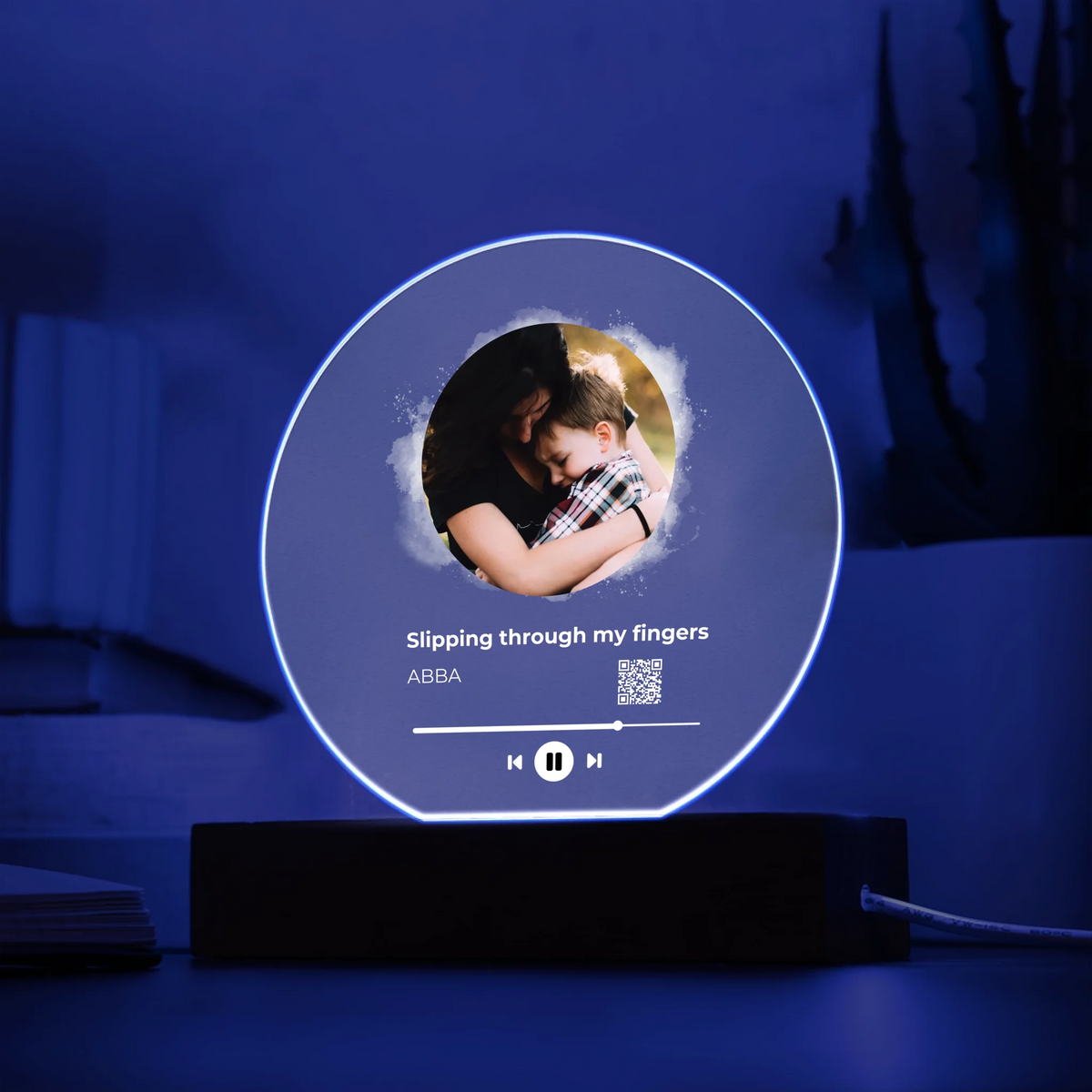 Acrylic Circle LED 4