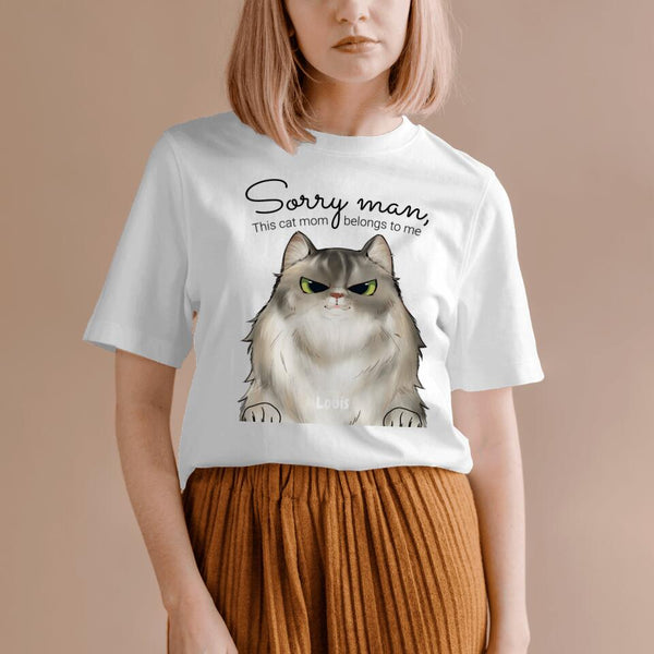 Cat Mom T-shirt For Mother's Day