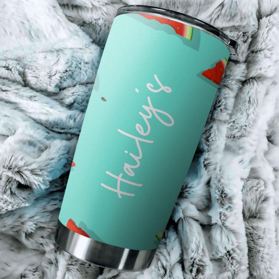 Personalized Fonts Summer Tumbler